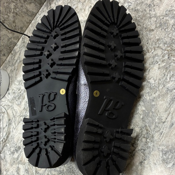 $429 Women Paul Green Loafers Lug Sole Metallic Pewter Wellesley Silver 10.5  11 - Picture 10 of 12